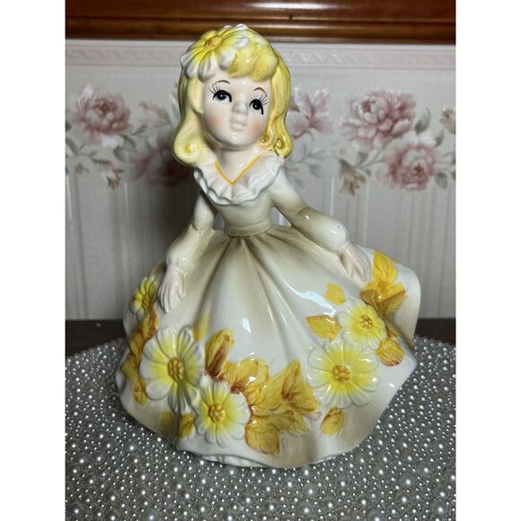 HTF Vintage Relpo Daisy Southern Belle, 6091, Mint Vintage Planter - Picture 1 of 9